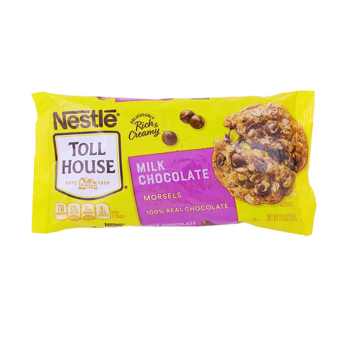 Nestle Toll House Milk Chocolate Morsels 326g