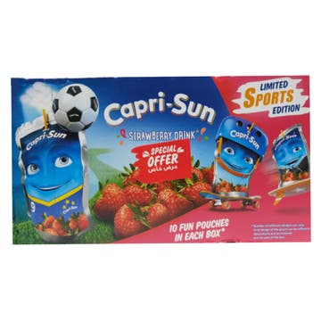 Caprisun Strawberry Drink 10x200ml [Special Offer] - Available at Alosra Online Supermarket