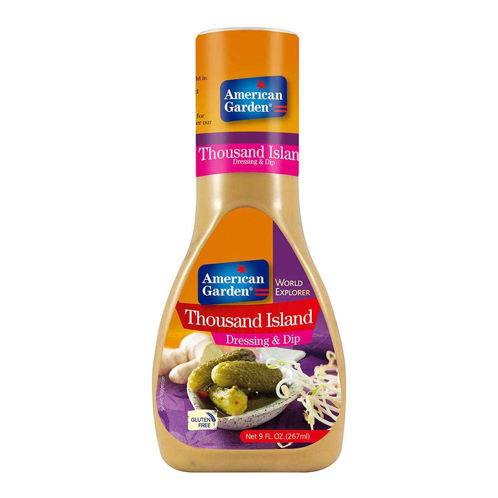 American Garden Thousand Island Dressing & Dip 9oz - Available at Alosra Online Supermarket