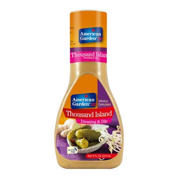 American Garden Thousand Island Dressing & Dip 9oz - Available at Alosra Online Supermarket