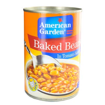 American Garden Baked Beans 400g - Available at Alosra Online Supermarket