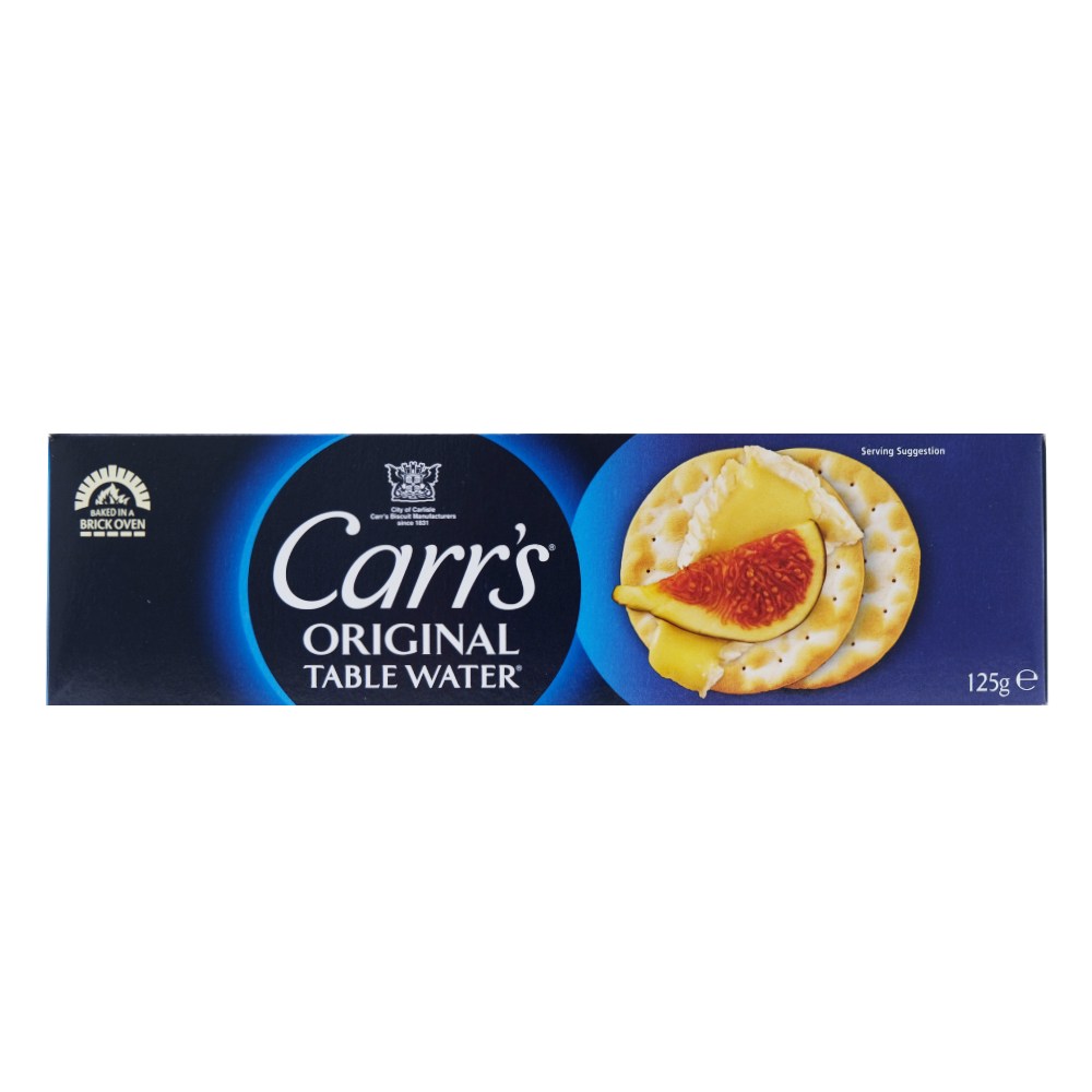 Carr's Original Table Water Biscuits 125g - Available at Alosra Online Supermarket
