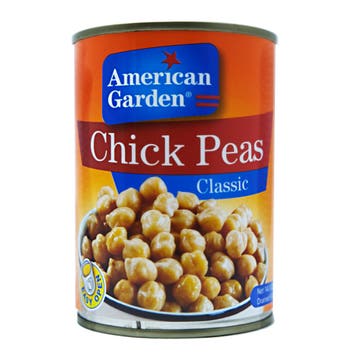American Garden Classic Chickpeas 400g - Available at Alosra Online Supermarket