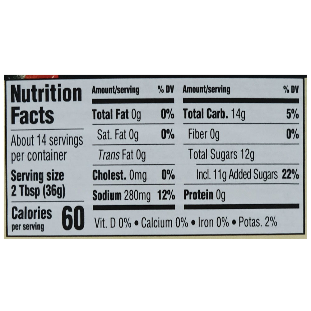 Bullseye Bbq Sauce Original 510g right side image