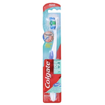 Colgate 360 Medium Toothbrush - Available at Alosra Online Supermarket