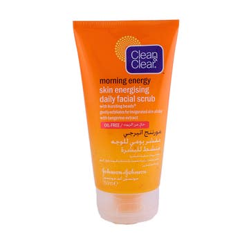 Clean & Clear Morning Energy Skin Energising Daily Facial Scrub 150ml - Available at Alosra Online Supermarket