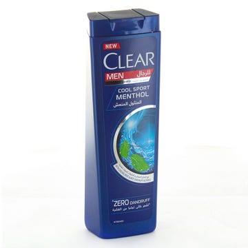 Clear Men Cool Sport Menthol Shampoo 400ml - Available at Alosra Online Supermarket
