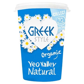 Yeo Valley Organic Greek Yoghurt 450ml - Available at Alosra Online Supermarket