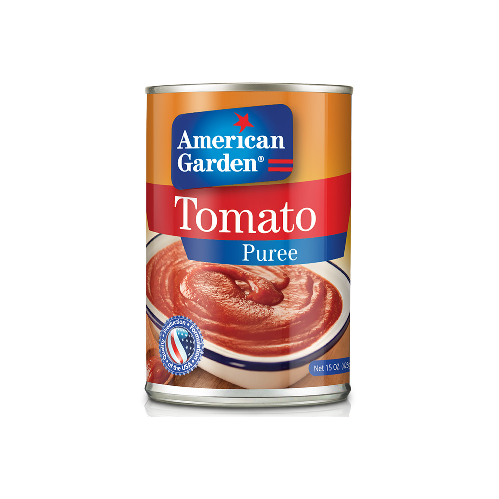 American Garden Tomato Puree 15oz - Available at Alosra Online Supermarket