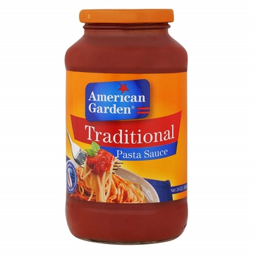 American Garden Traditional Pasta Sauce 24oz - Available at Alosra Online Supermarket
