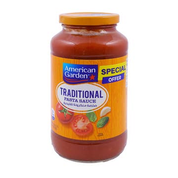 American Garden Traditional Pasta Sauce 680g [Special Offer]