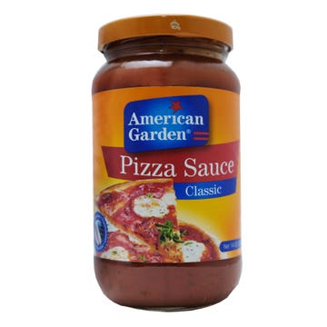 American Garden Classic Pizza Sauce 14oz - Available at Alosra Online Supermarket