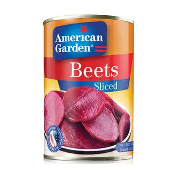 American Garden Sliced Beets 15oz - Available at Alosra Online Supermarket