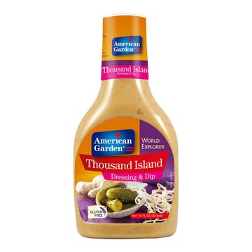 American Garden Thousand Island Dressing & Dip 16oz - Available at Alosra Online Supermarket