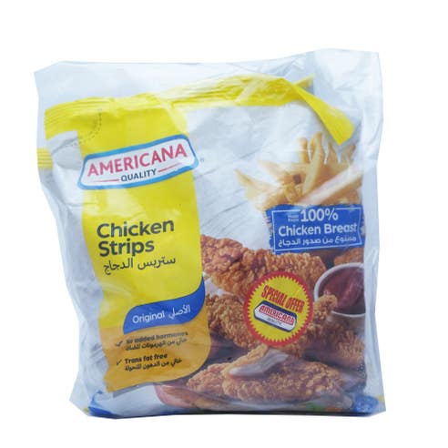 Americana Chicken Strips 2x750g [Special Offer] - Available at Alosra Online Supermarket