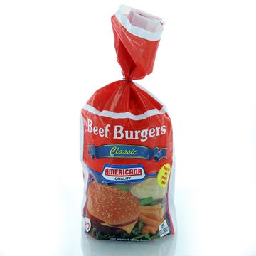 Americana Classic Beef Burger 1Kg - Available at Alosra Online Supermarket