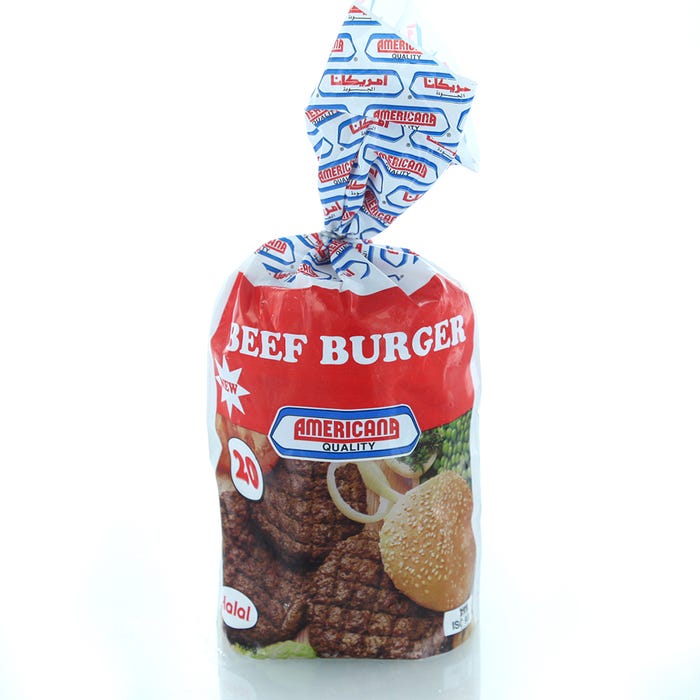 Americana Burger 20's 1Kg - Available at Alosra Online Supermarket