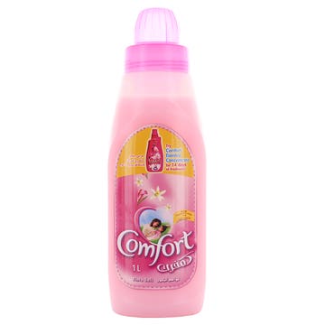 Comfort Fabric Softener Pink 1L - Available at Alosra Online Supermarket