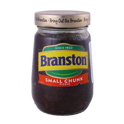 Branston Small Chunk Pickle 360g [Non Halal] - Available at Alosra Online Supermarket