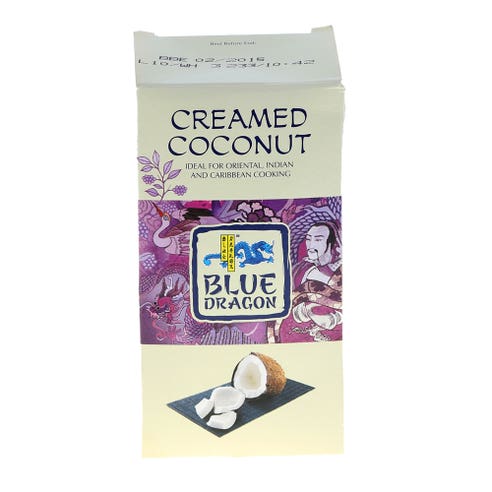 Blue Dragon Creamed Coconut Block 200ml - Available at Alosra Online Supermarket