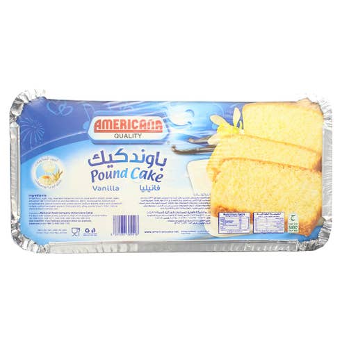 Americana Vanila Pound Cake 325g - Available at Alosra Online Supermarket