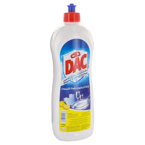 Dac A-B Lemon Washing Liquid 1L - Available at Alosra Online Supermarket