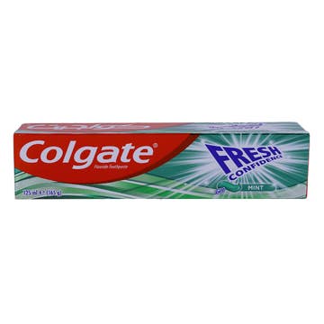 Colgate Fresh Confidence Mint Toothpaste 125ml - Available at Alosra Online Supermarket