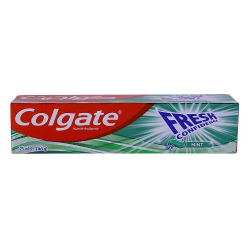 Colgate Fresh Confidence Mint Toothpaste 125ml - Available at Alosra Online Supermarket