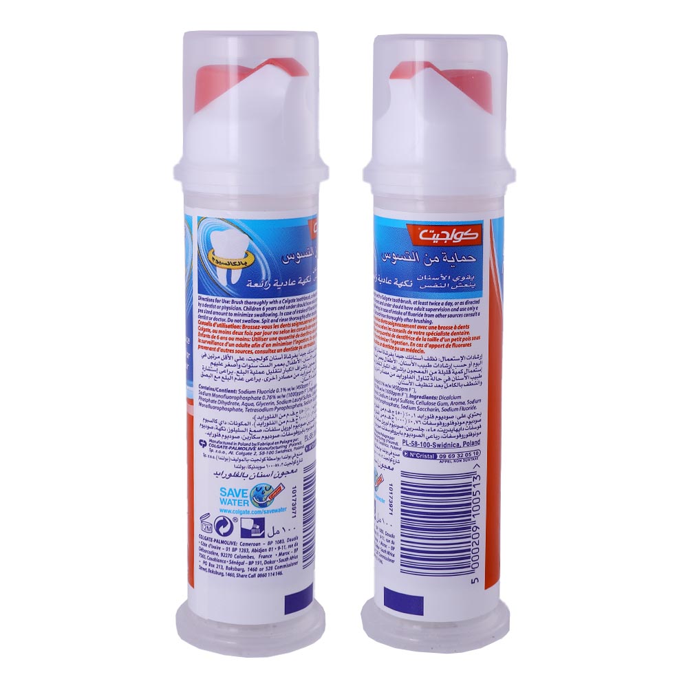 Colgate Cavity Protection Great Regular Toothpaste 100ml back image