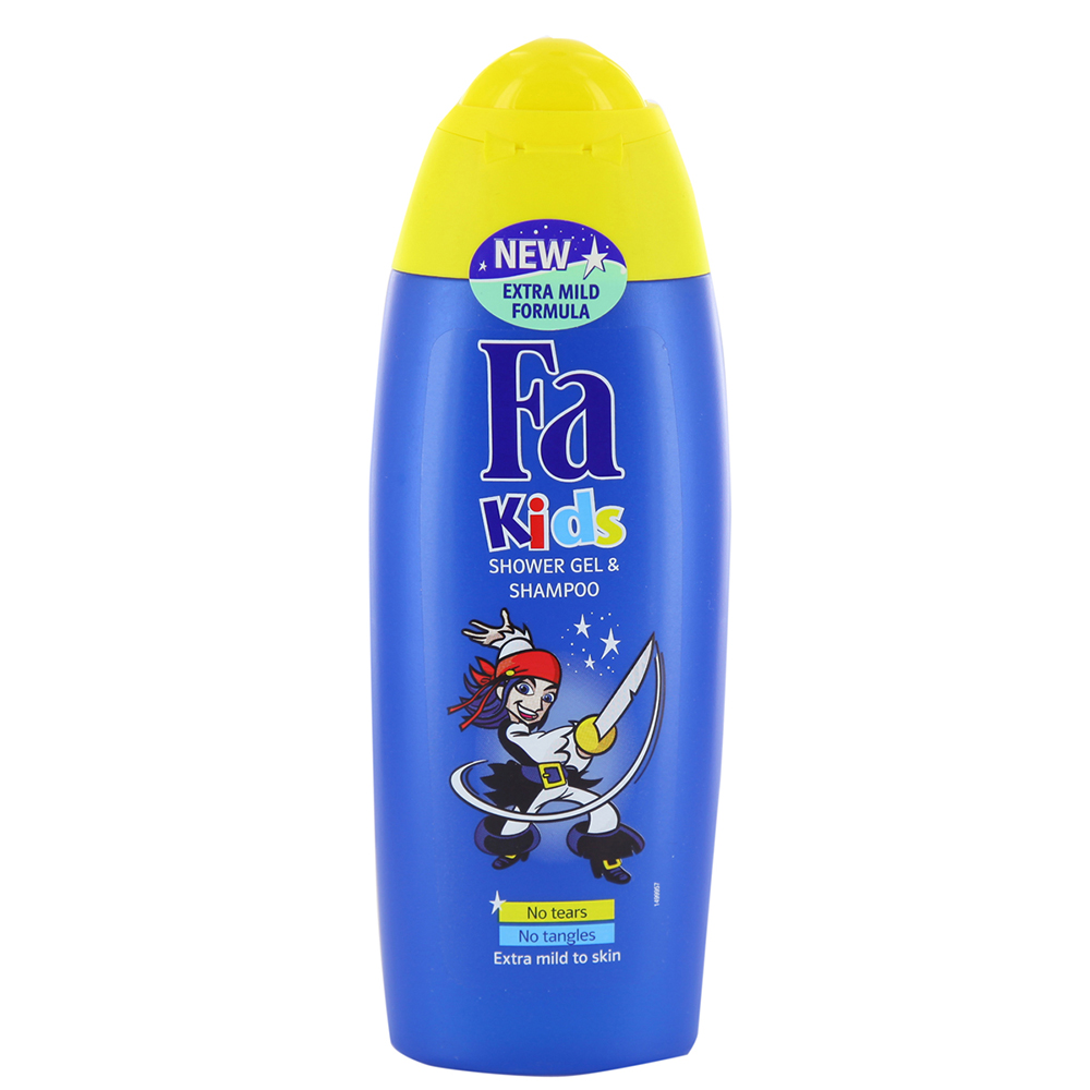 Fa Kids Pirate Shower Gel & Shampoo 250ml - Available at Alosra Online Supermarket