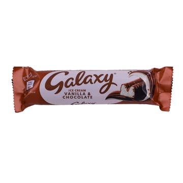Galaxy Vanilla & Chocolate Ice Cream Bar 57g - Available at Alosra Online Supermarket