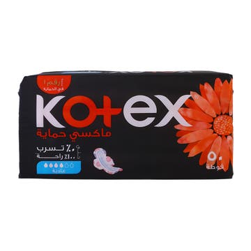 Kotex Maxi Protect Normal Sanitary Wings 50s