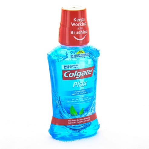 Colgate Plax Peppermint Mouth Wash 250ml - Available at Alosra Online Supermarket