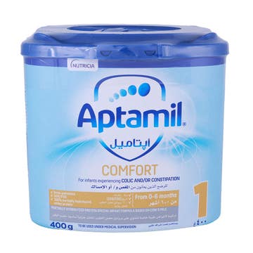 Milupa Aptamil Comfort 1 400g [0-6 months] - Available at Alosra Online Supermarket