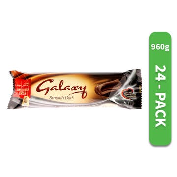 Galaxy Smooth Dark 40g [24 Pack] - Available at Alosra Online Supermarket