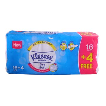 Kleenex Dry Soft Toilet Roll 20x200's [Special Offer] 