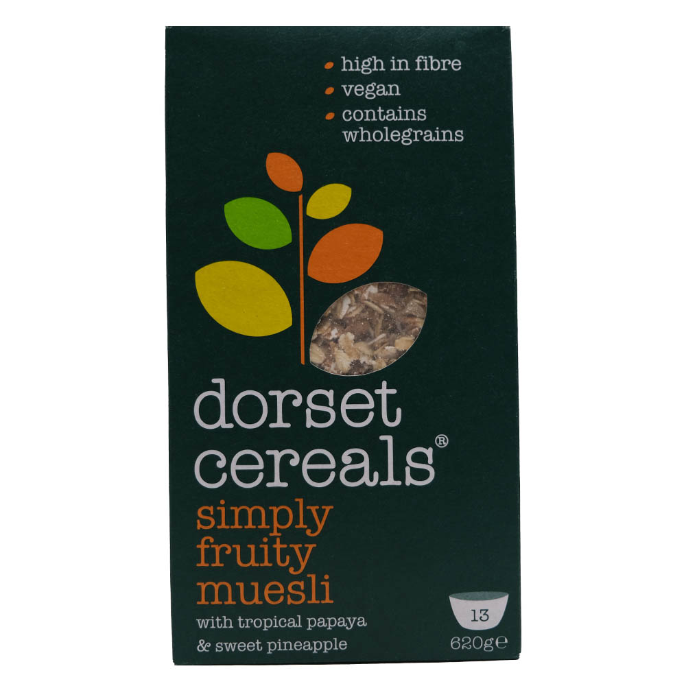 Dorset Cereals Simply Fruity Muesli 620g - Available at Alosra Online Supermarket