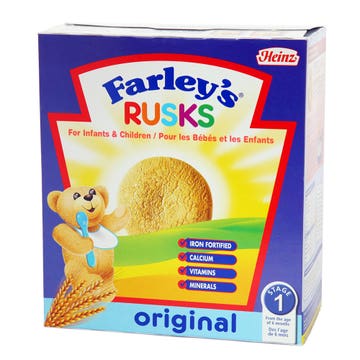 Farley's Rusks Stage1 Original 300g [6+ months] - Available at Alosra Online Supermarket