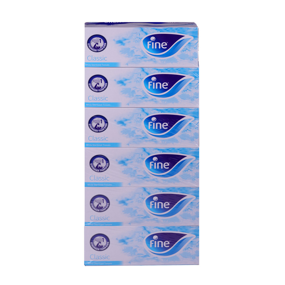 Fine Facial Tissue Classic 2Ply 5x200's back image