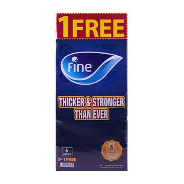 Fine Facial Tissue Classic 2Ply 5x200's - Available at Alosra Online Supermarket