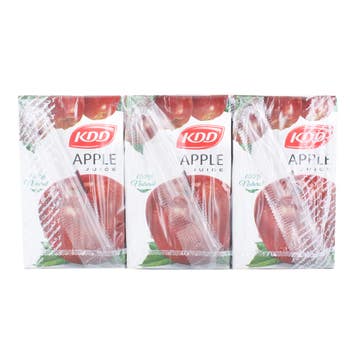KDD Apple Juice 250ml [6 Pack] - Available at Alosra Online Supermarket