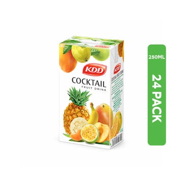 KDD Fruit Cocktail Juice 24x250ml