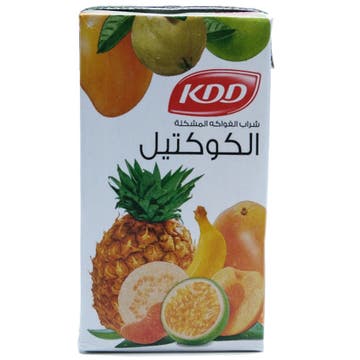 KDD Cocktail Fruit Drink 125ml - Available at Alosra Online Supermarket