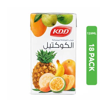 KDD Fruit Cocktail Juice 18x125ml