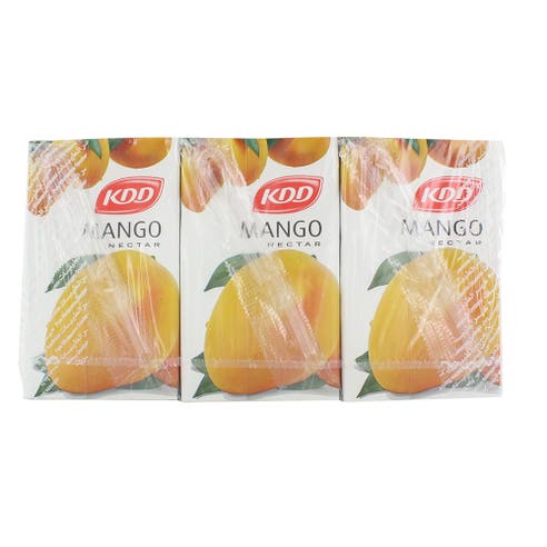 KDD Mango Juice 250ml [6 Pack] - Available at Alosra Online Supermarket