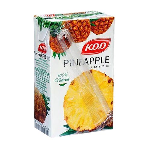 KDD Pineapple Juice 250ml - Available at Alosra Online Supermarket