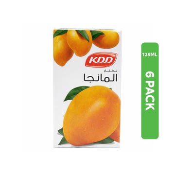 KDD Mango Nectar 125ml [6 Pack] 