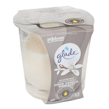 Glade Alluring Vanilla Candle Scent 96g - Available at Alosra Online Supermarket