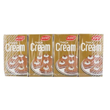 KDD Thick Cream 125ml [4 Pack] - Available at Alosra Online Supermarket