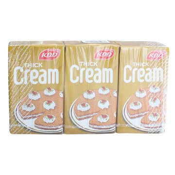 KDD Thick Cream 250ml [3 Pack] - Available at Alosra Online Supermarket